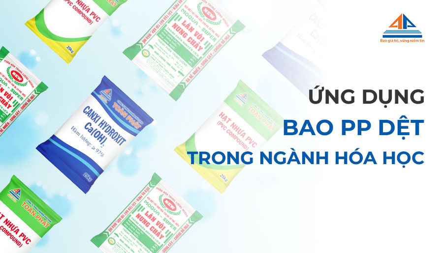 Ứng dụng quan trọng của bao PP dệt trong ngành hóa học