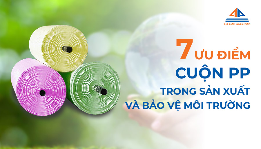 5 ưu điểm khi sử dụng cuộn PP trong sản xuất và bảo vệ môi trường